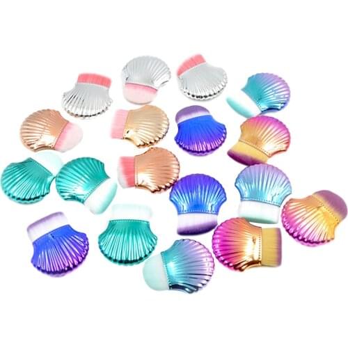 Shell Shape Makeup Brush Professional Foundation Brush Blusher Powder Face Blush Brush Cosmetic Brush Makeup Tools