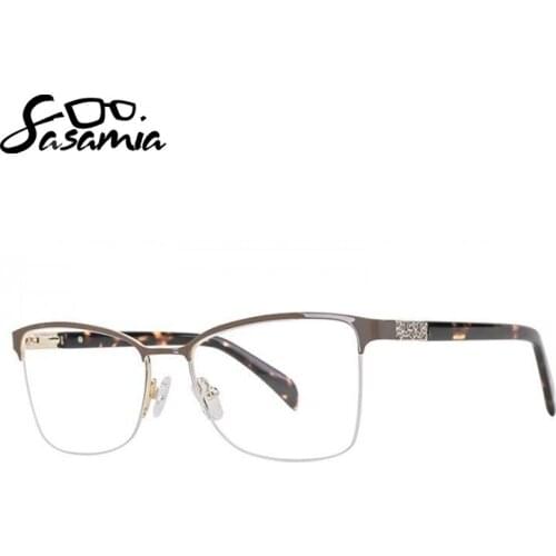 Kirka Metal Reading Glasses Frame Women Optical Brand Designer Clear Eyeglasses Frame Eyewear High Quality Woman Glasses Frame