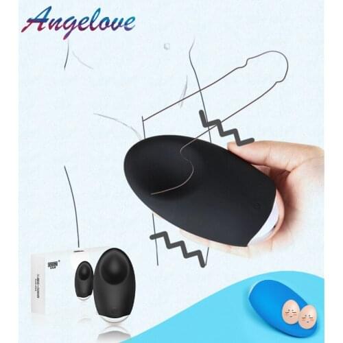 Male Soft Testis Massager 10 Modes Vibrators Penis Exerciser Sex Toys for Men Adults 18 Pocket Sex Machine Exotic Accessories