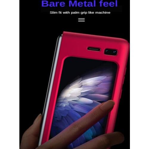 New Foldable Style Case For Samsung Galaxy Fold Case Ultrathin Shell GKK PC Anti-knock Protective Case High Quality Back Cover