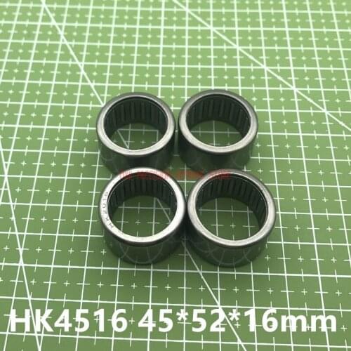 2021 Rushed Direct Selling Needle Bearings Hk4516 45*52*16 Mm( 2 Pc ) Drawn Cup Roller Bearing 45x52x16mm