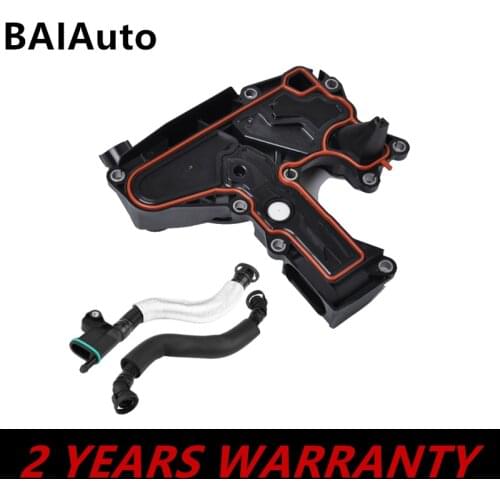 Oil Separator PCV Valve Assembly + 2PCS Hose For Audi TT A4 Q5 For VW Skoda Golf Jetta Seat 1.8/2.0 TFSI 06H103226A 06H103495E