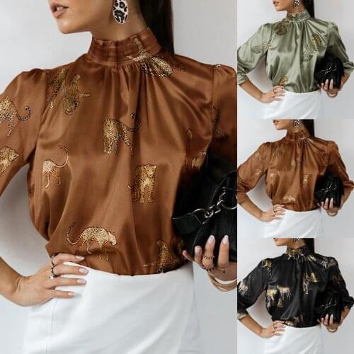Xsyyfast Leopard Blouses