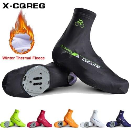 Winter Thermal New 2018 Hot Bike Shoe Cover Cycling Overshoes Pro Team Shoe Case Road Cycling Shoe Cover En el zapato
