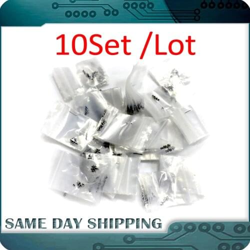 10Sets (100Pcs) for Apple Macbook Pro Retina A1425 A1502 A1398 Lower Bottom Cover Screws Set 2012-2015 Year