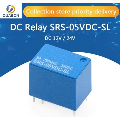 5PCS/LOT Relay SRS-05VDC-SL SRS-12VDC-SL SRS-24VDC-SL Set of conversions 4100F 6PIN