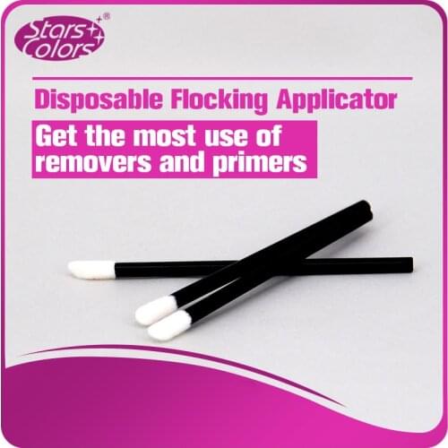 50 pcs/Bag High quality Sponge Soft Lips Brush Mini Disposable Extension Brushes Makeup Tools length 80mm