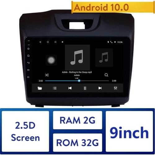 9 inch Car Multimedia Player For Chevy Chevrolet S10 2015-2017 ISUZU D-Max Android 10.0 Car Radio GPS Navigation System