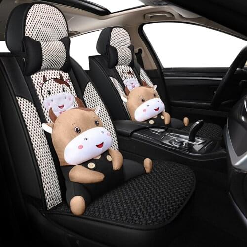 Black Flax Car seat cover for chrysler 300c pt cruiser phev accesorios