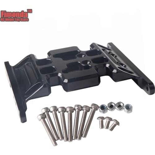 Fimonda for 1:10 RC CAR SXC10 parts Simulation Undercarriage Transfer Case Bottom Base Protection Plate Suitable Gearbox Upgrade