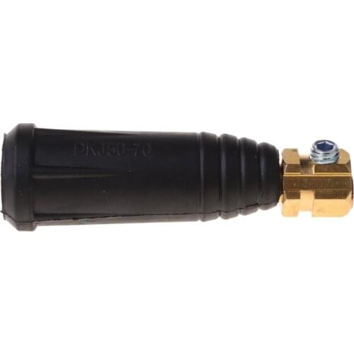 Y1UD Europe Welder Quick Fitting Male Cable Connector Socket DKJ 10-25 50-70 Plug Adaptor Female Insert Welding Machine