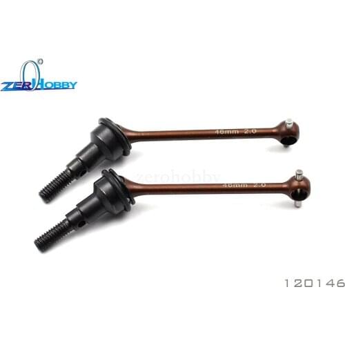 HSP 1/10 RIGHT ANGLE CVD120146UNIVERSAL JOINT ASSEMBLY-46MM 2.0PIN S2 For RGT-R,RGT-DT2,MTS,MTS-T2,i21,RZ-4,RZ-4 v2