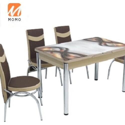 Ibiza Design Dining Extendable Table Set With 4 Chairs