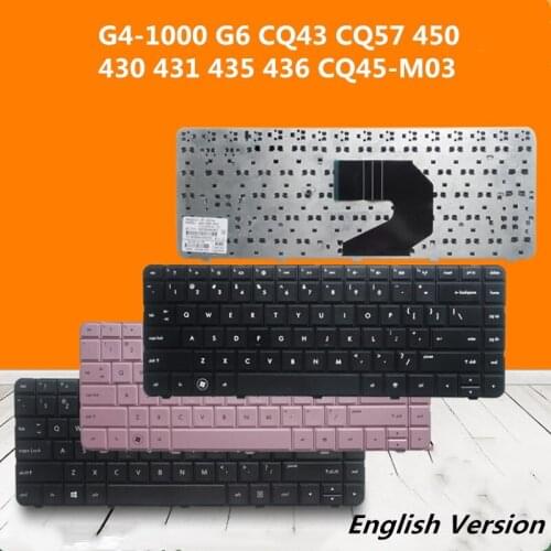 Laptop English Keyboard For HP G4-1000 G6 CQ43 CQ57 450 430 431 435 436 CQ45-M03 Notebook Replacement layout Keyboard
