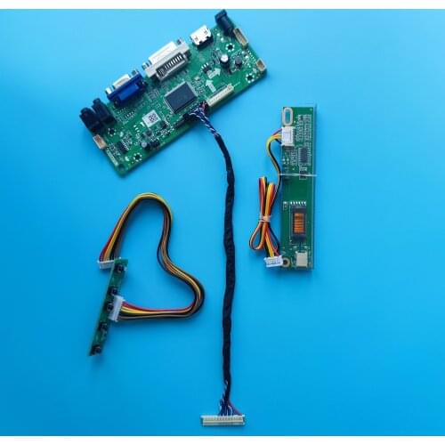 M.NT68676 DVI VGA LCD Controller board kit For LP171WP4(TL)(B1)/(TL)(A5)/TLA1/TL04/TL03/TLQ1/TLQ2 1440X 900 panel