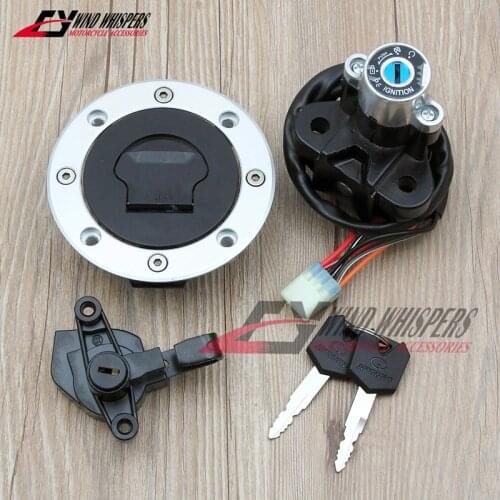 Lock set Ignition Switch Fuel Gas Cap Cover Lock 2 Keys For Suzuki Bandit GSF600 GSF 600 1995-2004 GSF1200 GSF 1200 1997-2005