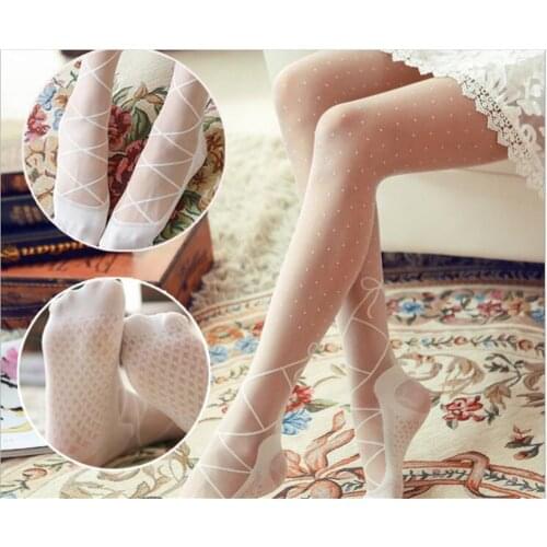 Japan Style Maid Lolita Socks Lace Pantihose Aestheticism Stocking Cosplay Costumes Accessories Anime Cartoon Girl Gift B672