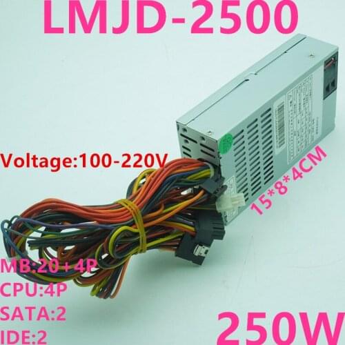 New PSU For Lingmaojingdian FLEX NAS Small 1U 250W Power Supply LMJD-2500
