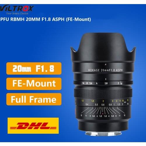 VILTROX 20mm-85mm f/1.8 Lenses AS ED UMC Wide Angle Lens Fixed Focus F1.8 Lens for Camera Sony FE-Mount Fujifilm FX-Mount Lens