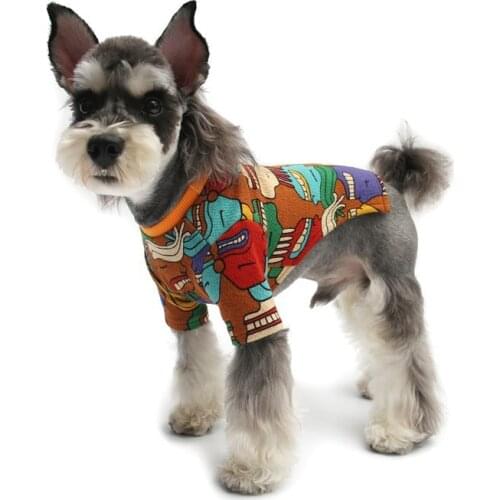 Pet Dog Clothes Spring Summer Trend Pet Clothes Schnauzer French Bulldog Small Medium and Large Dog Pet Clothes