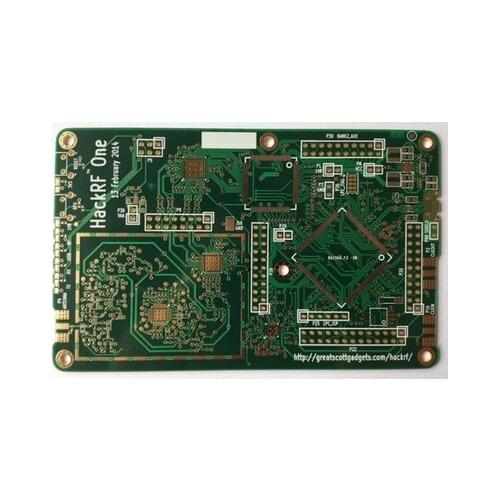 PCB for HackRF One Software Defined Radio RTL SDR 10 MHz to 6 GHz Great Scott Gadgets not including any Components