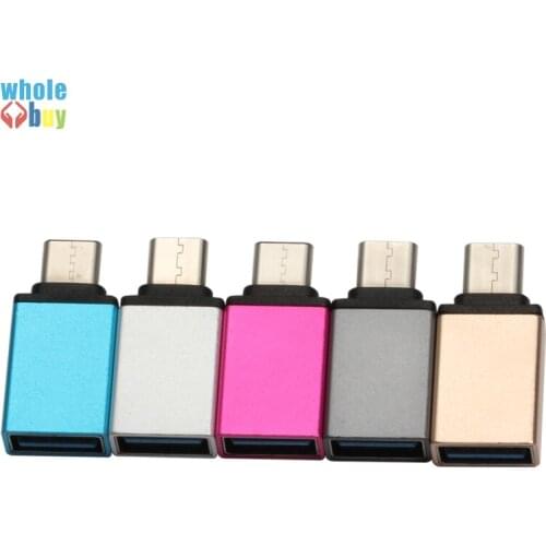 300pcs/lot Type C OTG Adapter To Micro USB Female Adapter USB Female To Type-C Male Converter Adapter for Samsung S8 Huawei