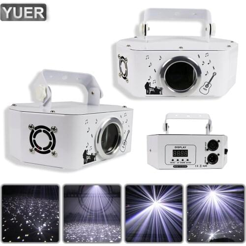 20W Snowflakes Gypsophila Laser Stage Effect Light Projector DMX512 For DJ Disco Dance Floor Christmas Ballroom Bar Prom Club