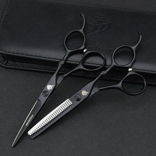 5.5 Inch 440c Professional Hairdresser Scissors Japan Salon Hairdresser Tools Hair Razor Barber Thinning Scissors Haircut Shears