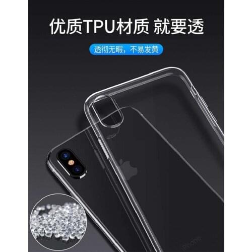 Transparent soft TPU silicon cases for iphone XS max/XR,Soft Gel case for iphone 7/7P/8/8P/5s/SE/6/6S/6Plus/6sPlus DHL free