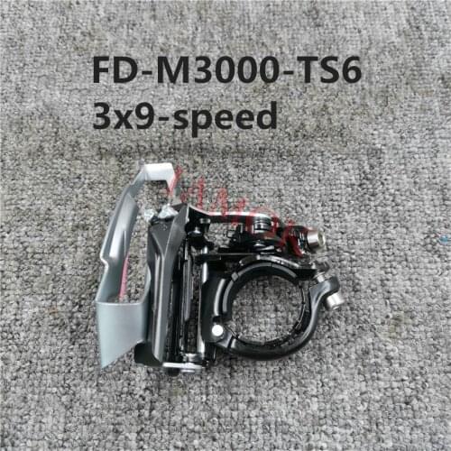 SHIMANO ACERA Iamok Clamp Band Mount Top Swing 31.8/34.9mm FD-M3000-TS Bike 3x9-speed Dual-Pull Front Derailleur Bicycle Parts