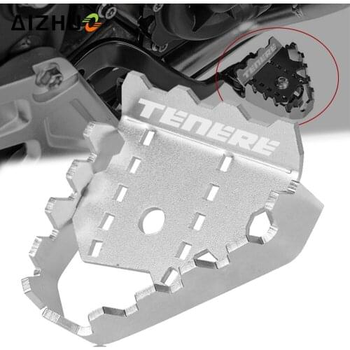 TENERE 700 Motorcycle Brake Lever Extension Rear Foot Peg Extender FOR YAMAHA Tenere 700 XT700Z XTZ700 T7 Rally 2019 2020 2021