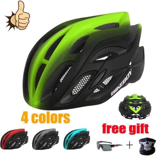 Bikeboy Cycling Integrally-Molded Helmet Road Bike Helmet Bicycle Helmets Men Women Mountain Bike Riding Cap Casco Bicicleta