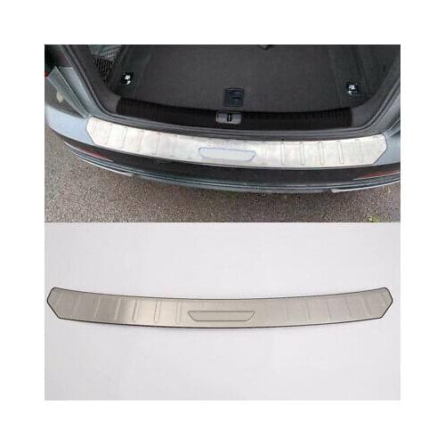 Stainless Steel Outer Rear Bumper Guard Plate Trim 1pcs For Audi A6 C8 2019