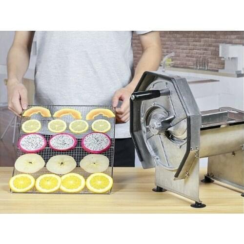 Top quality stainless steel vegetable and fruit slicer cutter,orange lemon slicer machine,shredders for home and commerical use