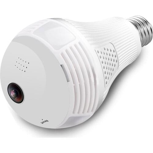 Wifi Panorama Camera Security Lamp Panoramic Bulb CCTV Video Wireless Ip Camera Surveillance Fisheye Camera