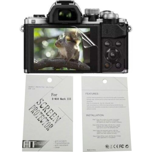 2pieces New Soft Camera screen protection film For OLYMPUS E-M1 Mark II E-M5 Mark II E-M10 Mark II E-M10 Mark III OM-D EM1