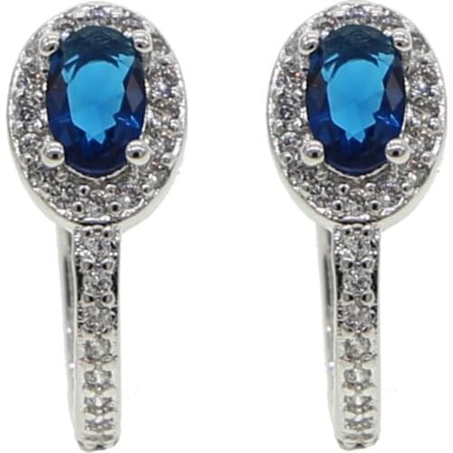 Latest styles Rainbow zircon mini hoop Earrings jewelry for Women gold cz Earrings star love smile circle flower Earrings gift
