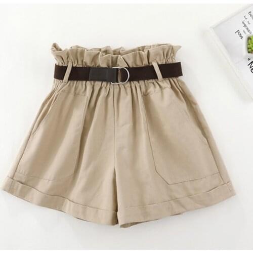 Women\s Casual Elastic Waist Summer Shorts Jersey Walking Shorts 2020