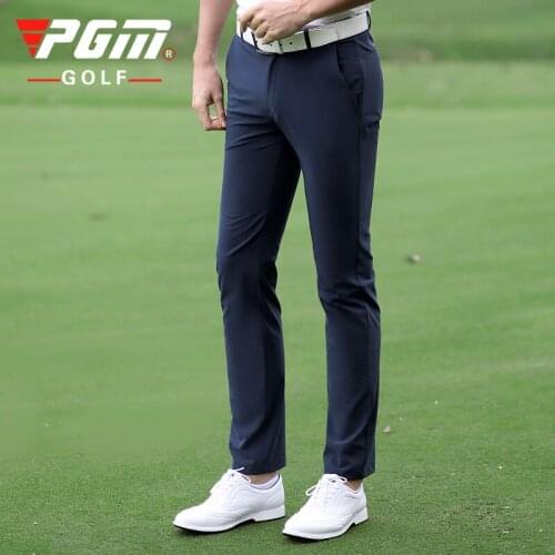 2020 PGM New Summer Mens Golf Pants High-quality Slim Golf trousers Elastic Breathable Male Sports leisure pants XXS-XXXL