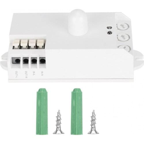 5.8GHz Rotary Adjustment Microwave Radar Sensor Motion Detector Smart Light Switch safe, convenient, smart and energy efficient