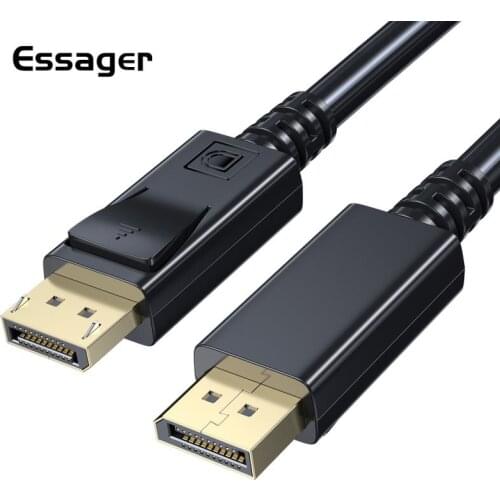 DisplayPort 1.4 Cable 8K 4K HDR 165Hz 60Hz Display Port Adapter For Video PC Laptop TV DP 1.4 Display VPort Port Adapter New