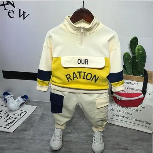 Boys clothing sets spring and autumn boys suits long sleeve Sweater +pants 2pcs kids clothes children clothing set 2-6years