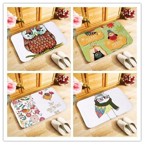 Modern cartoon Floor Rug Indoor/Outdoor Area Rugs Washable Garden Office Door Mat Kitchen Hallway Bathroom Pet Entry doormat