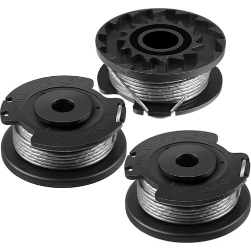 Pack of 3 ABS Nylon Trimmer Line String Trimmer Spool for Bosch ART 23SL 26SL for Garden 4mx1.6mm Professional Tools Accessories