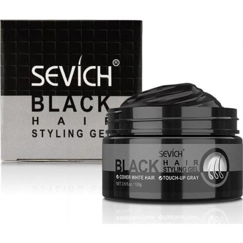 100g Natural Blackening Hair Color Wax Hair Styling Disposable Dyeing Cream Hair Color Long-lasting Dyeing Cream For Women Men