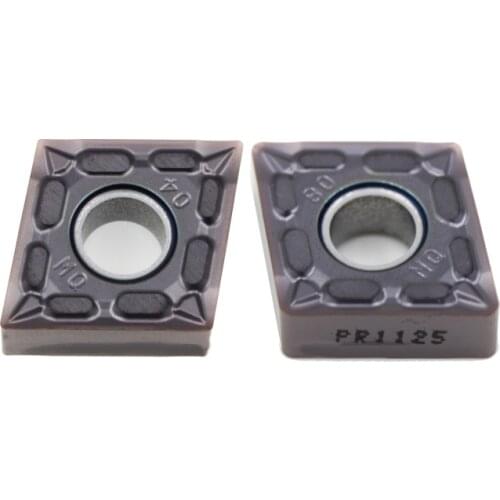 Original Carbide Inserts for Stainless Steel CNMG120408MQ CNMG120404MQ PR1125 CNMG 120404 120408 MQ Turning Lathe Cutter Tool