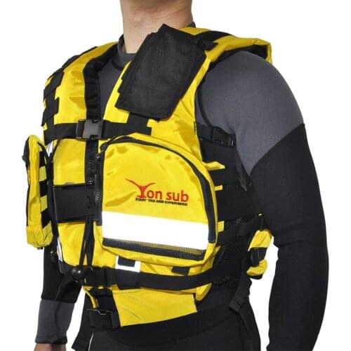 Professional PVC Foam Adult Life Jacket Vest / Jacket Flotation Device Flood Fishing Rafting Drift