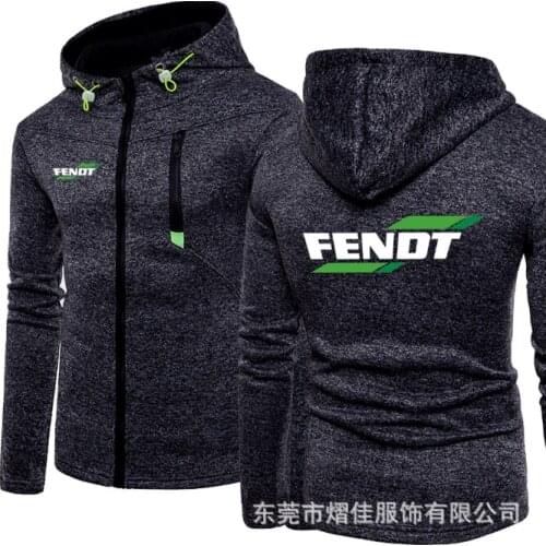 2020 Fashion Men Winter Autumn Mens Motorcycle FENDT Hoodies Cotton Casual Zip Male Hooded Coats