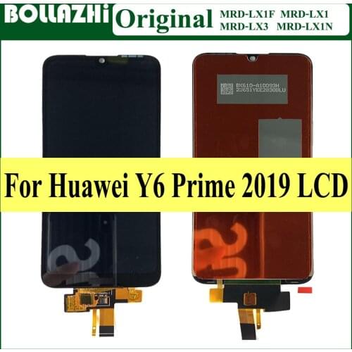 6.09"Original For Huawei Y6 2019 LCD Display Touch Screen For Huawei Y6 Prime 2019 LCD MRD-LX1f LX1 LX2 LX3 L21 L22 Y6 Pro 2019