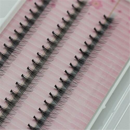 60pcs Individual Cluster Fake False Eyelashes Graft Long Natural Eye Lash Extens